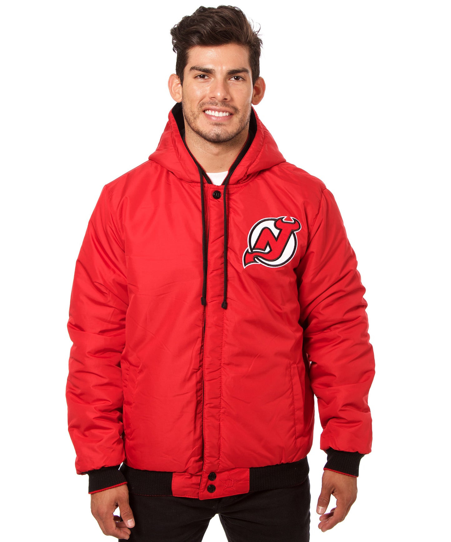 New Jersey Devils Reversible Fleece Jacket