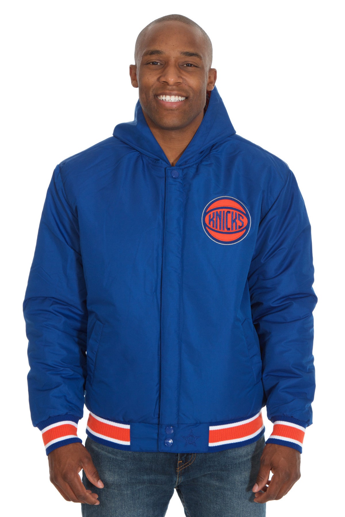 New York Knicks Reversible Poly-Twill Jacket