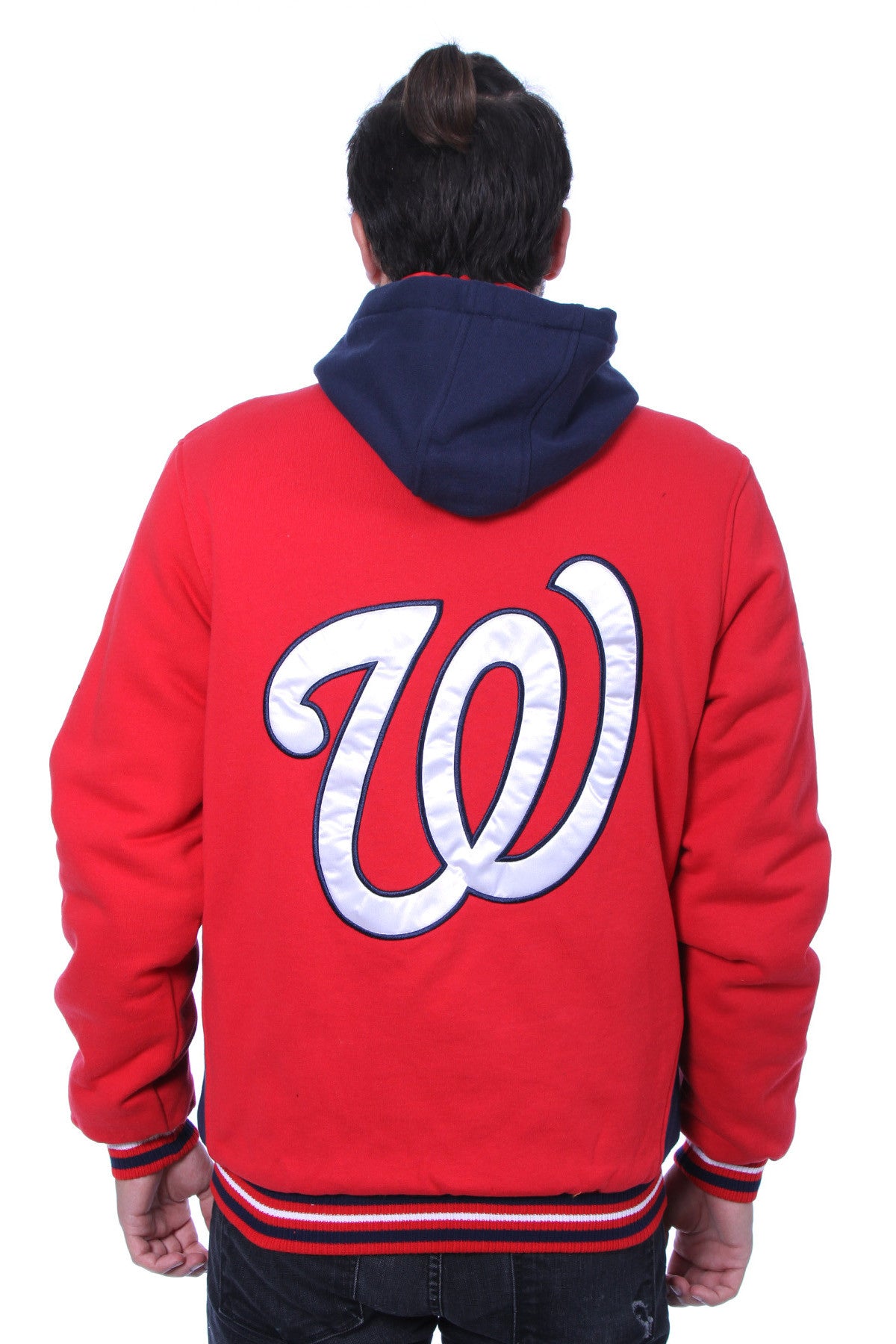 Washington Nationals Reversible Fleece Jacket