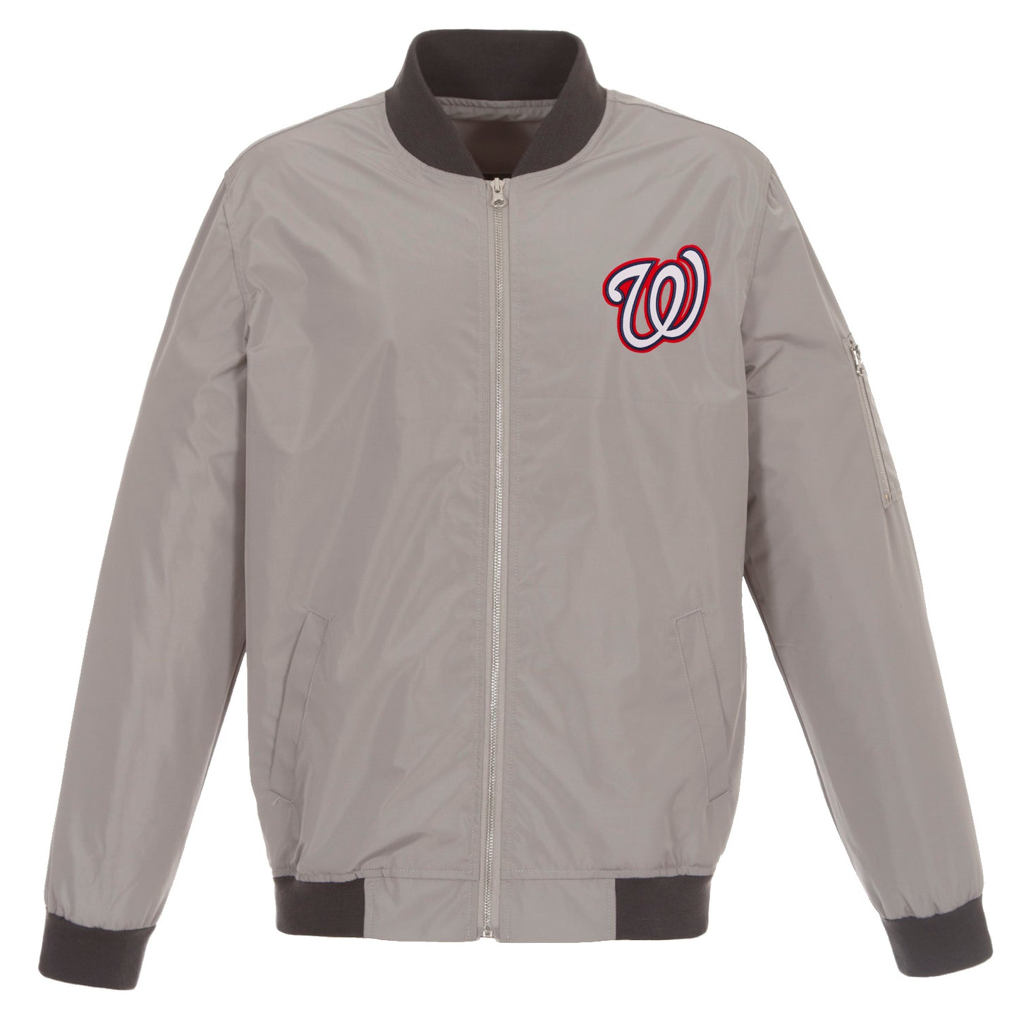 Washington Nationals Nylon Bomber Jacket