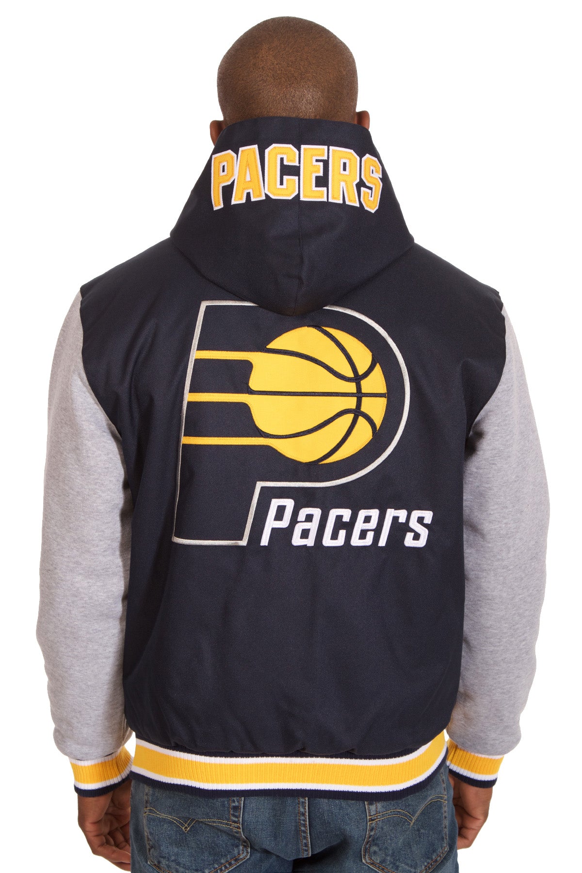 Indiana Pacers Reversible Poly-Twill Jacket