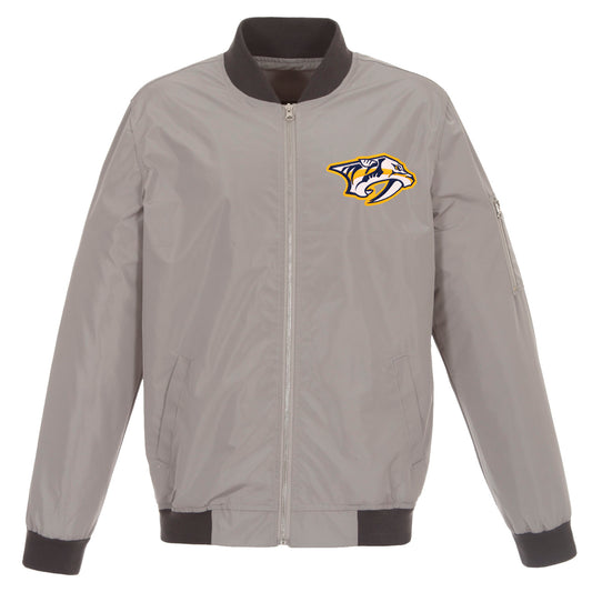 Nashville Predators Nylon Bomber Jacket