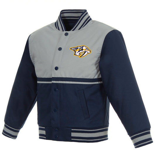Nashville Predators Kids Poly-Twill Jacket