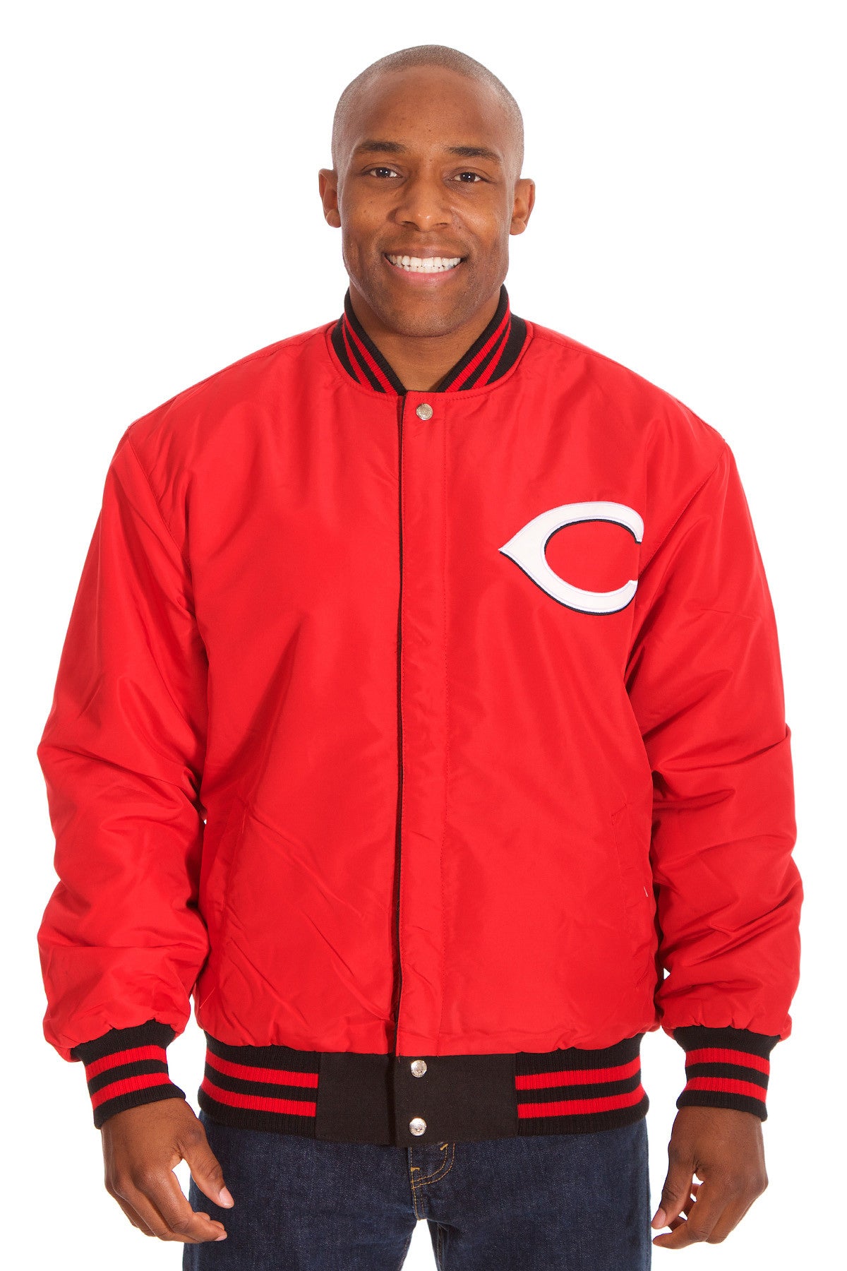 Cincinnati Reds Reversible Wool Jacket