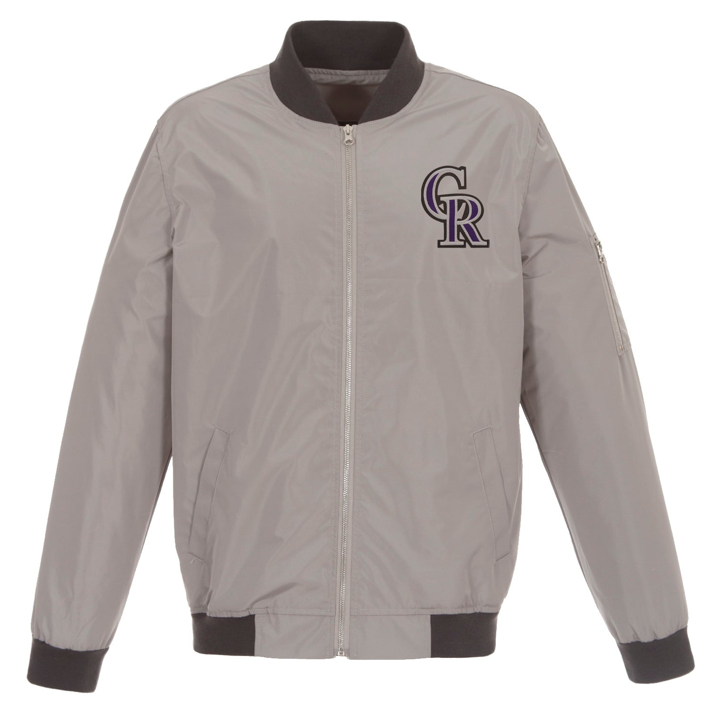 Colorado Rockies Nylon Bomber Jacket