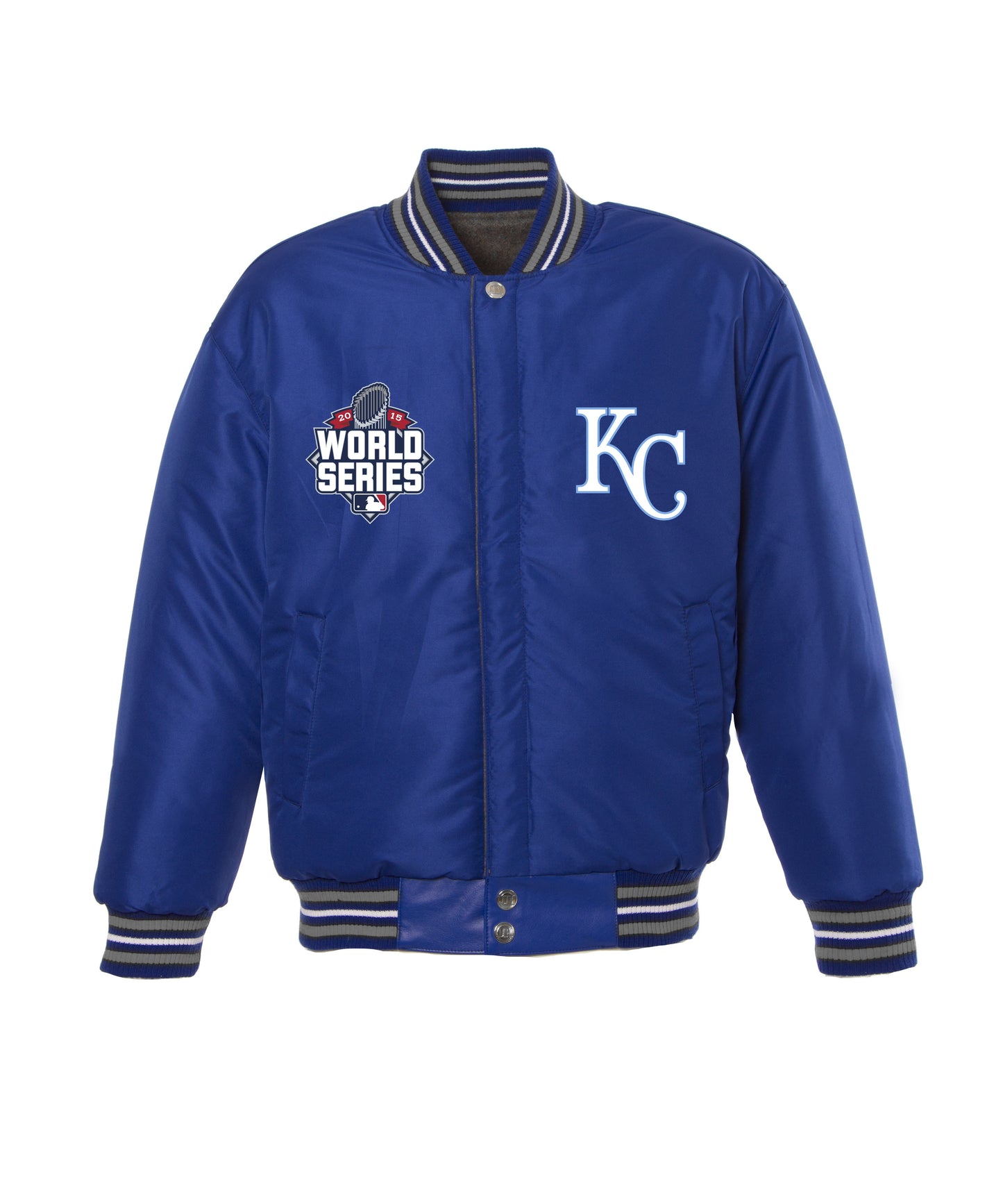 Kansas City Royals Kid's World Series Reversible Wool Jacket