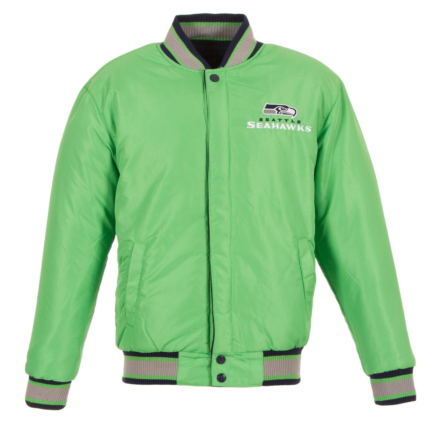 Seattle Seahawks Reversible Wool Jacket
