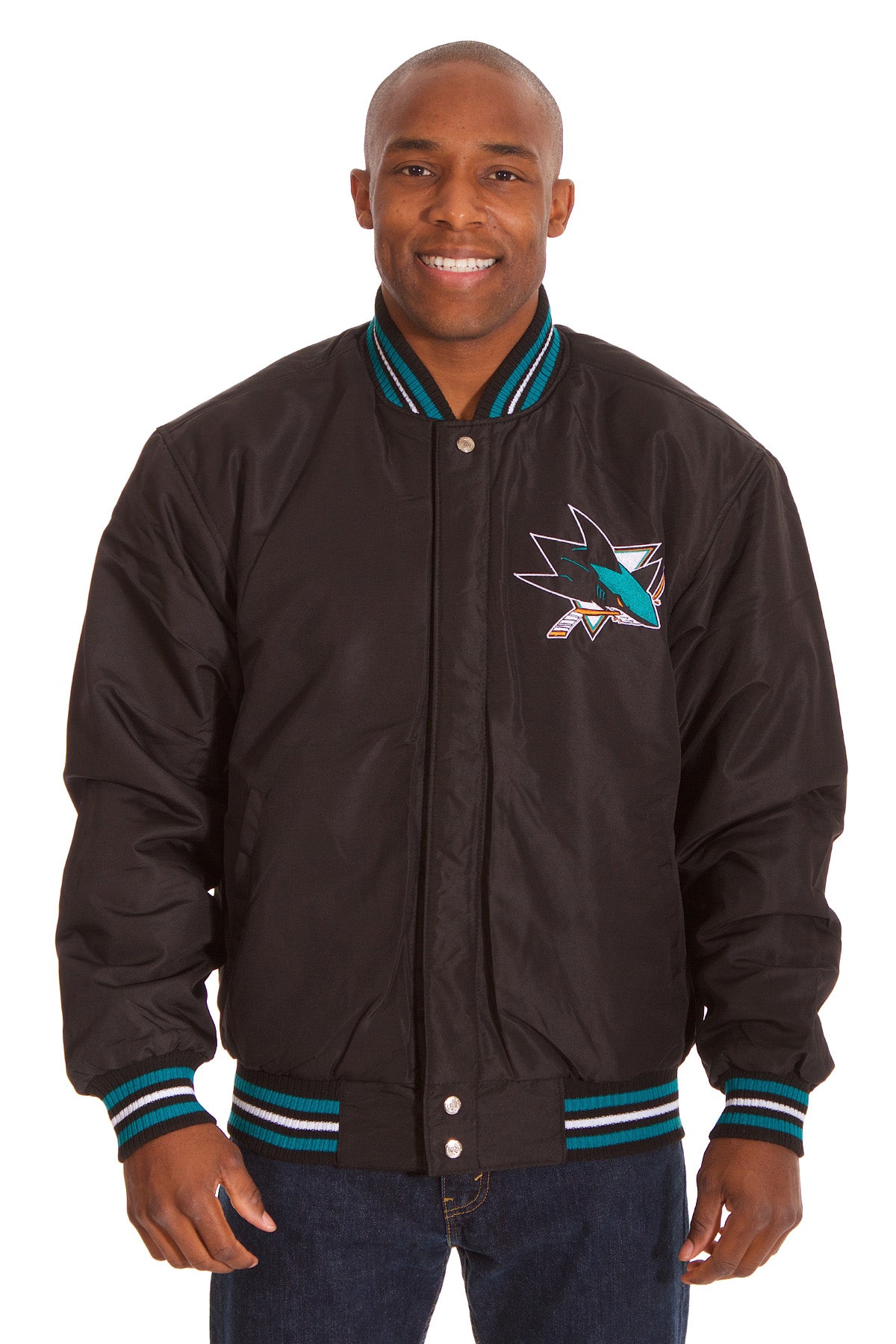 San Jose Sharks Reversible Wool Jacket