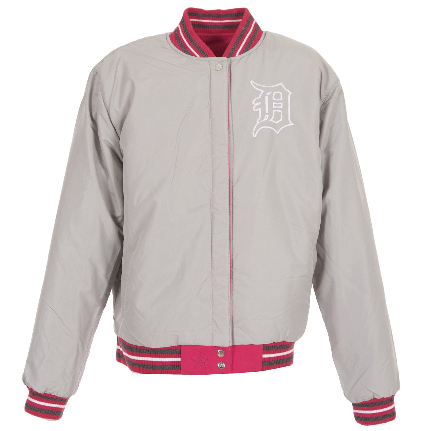 Detroit Tigers Ladies Reversible Wool Jacket