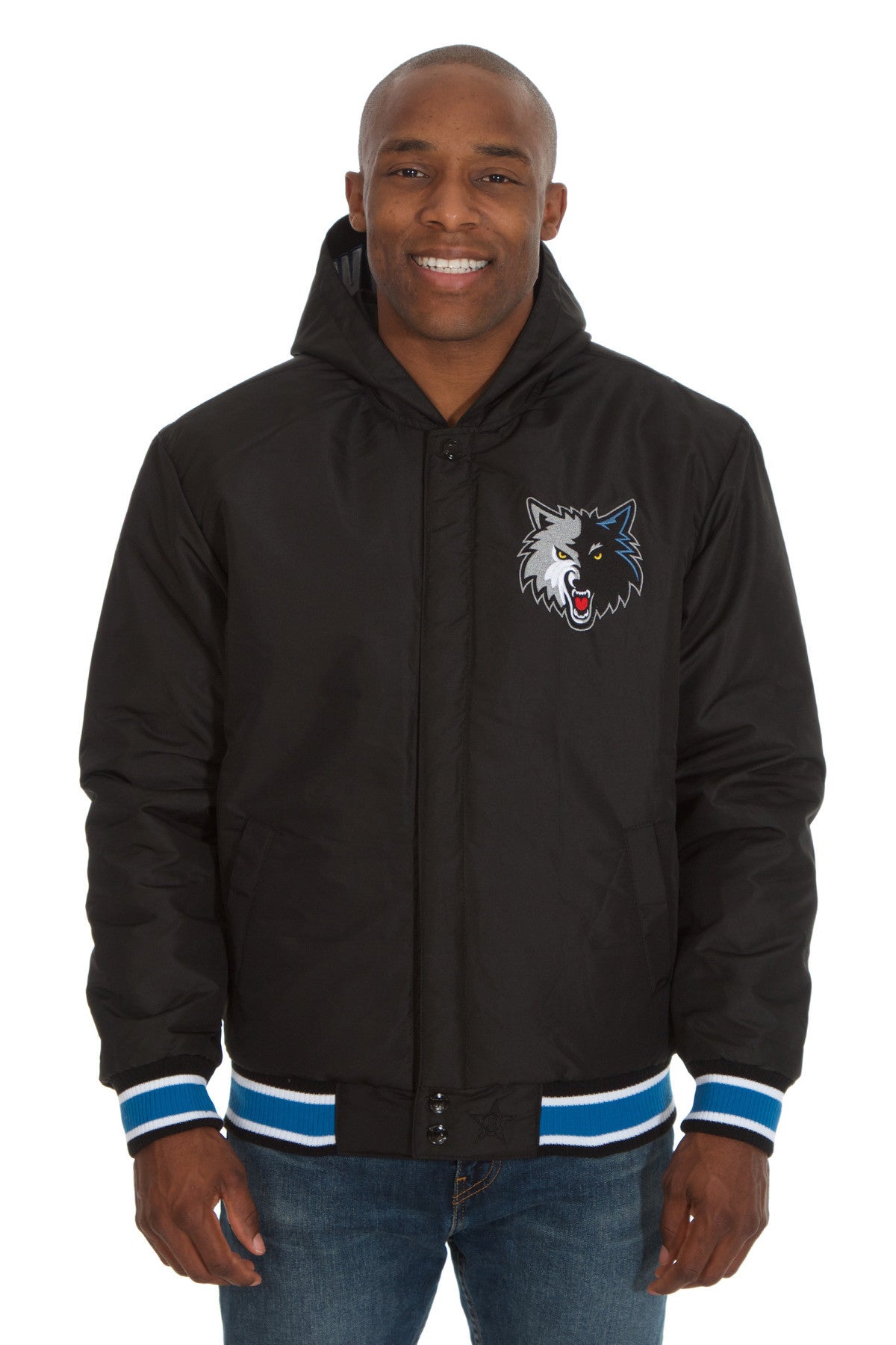 Minnesota Timberwolves Reversible Poly-Twill Jacket