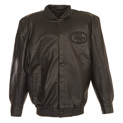 San Francisco 49ers All Leather Jacket