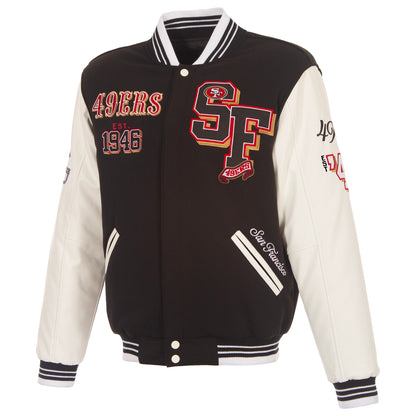 San Francisco 49ers Reversible Varsity Jacket