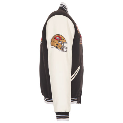San Francisco 49ers Reversible Varsity Jacket
