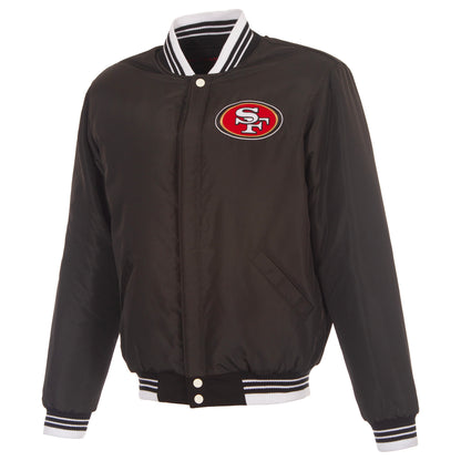 San Francisco 49ers Reversible Varsity Jacket
