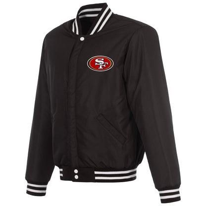 San Francisco 49ers Reversible Varsity Jacket