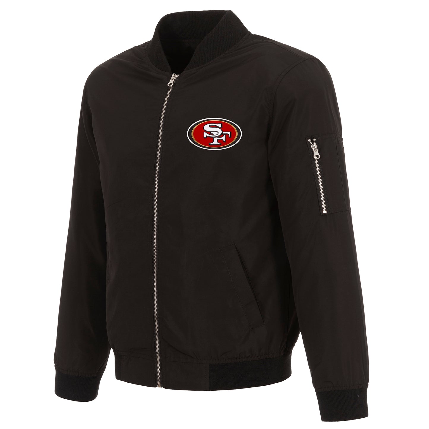 San Francisco 49ers Nylon Bomber Jacket