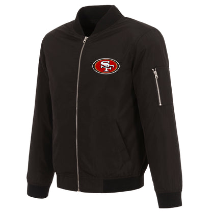 San Francisco 49ers Nylon Bomber Jacket