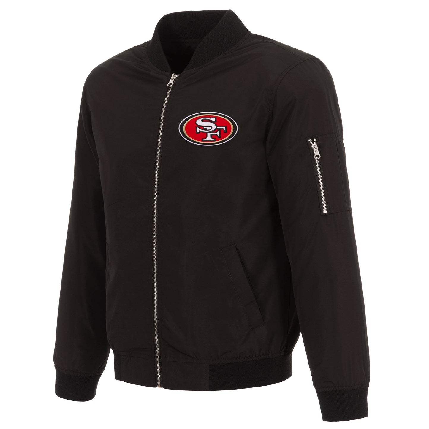 San Francisco 49ers Nylon Bomber Jacket