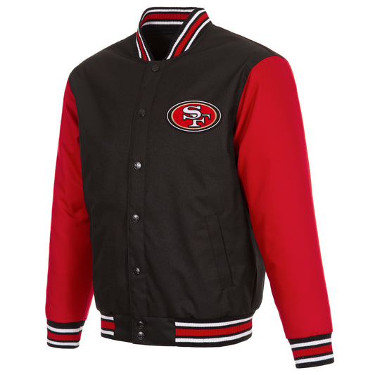 San Francisco 49ers Poly-Twill Jacket