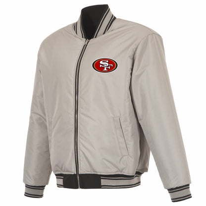 San Francisco 49ers Reversible Flight Jacket