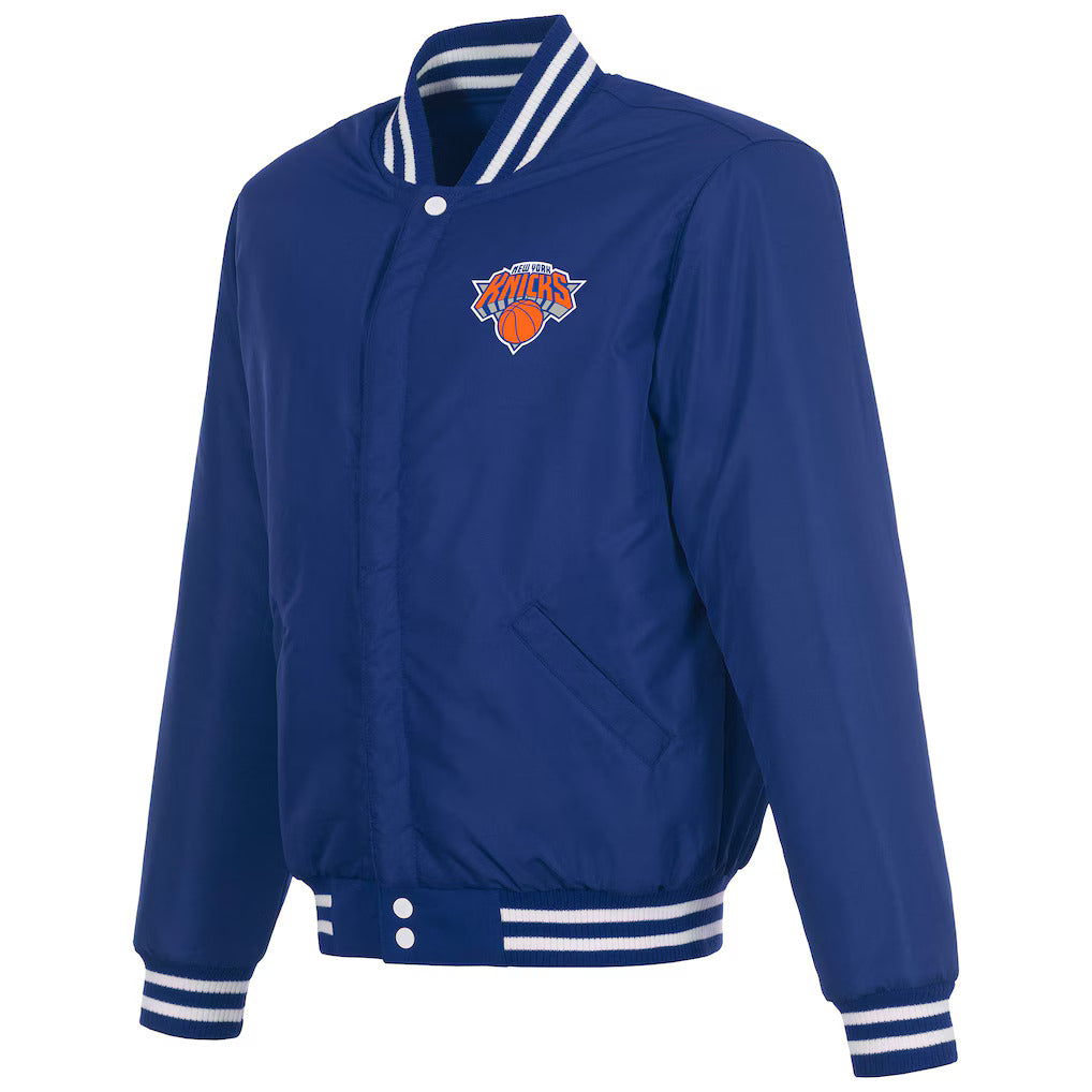 New York Knicks 2026 Championship Reversible Varsity Jacket