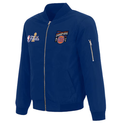 New York Knicks 2026 Championship Nylon Bomber Jacket