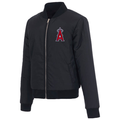 Los Angeles Angels Ladies Reversible Fleece Jacket