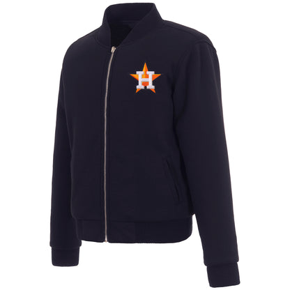 Houston Astros Ladies Reversible Fleece Jacket