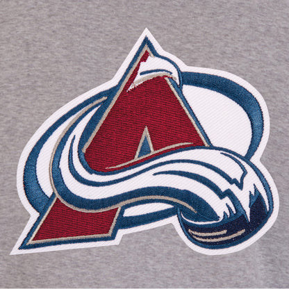 Colorado Avalanche  Reversible Two-Tone Fleece Jacket