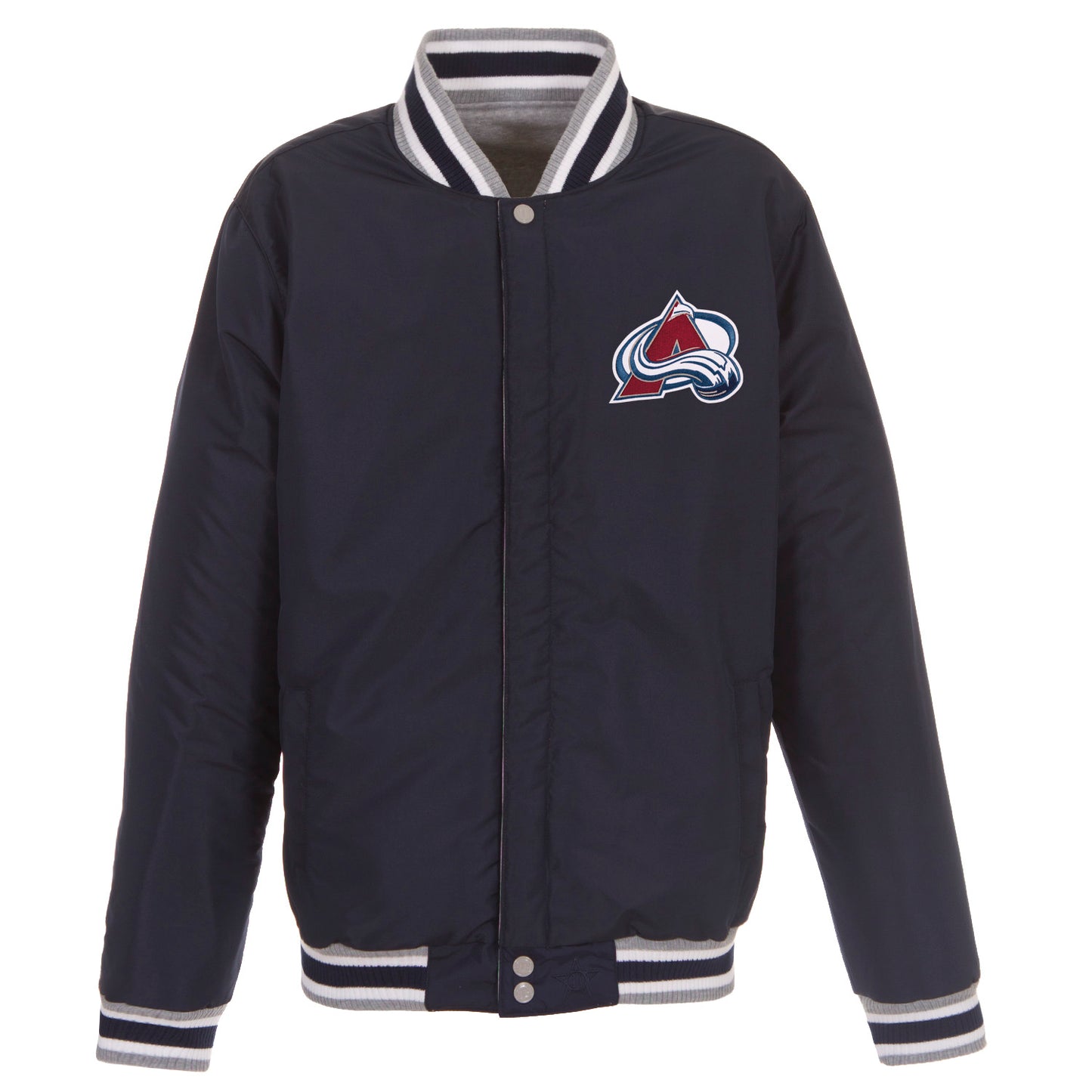 Colorado Avalanche  Reversible Two-Tone Fleece Jacket