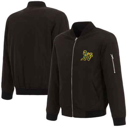 Athletics Nylon Bomber Jacket