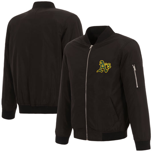 Athletics Nylon Bomber Jacket