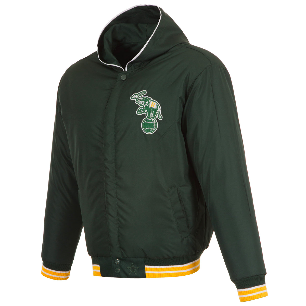 Athletics Reversible Poly-Twill Hooded Jacket