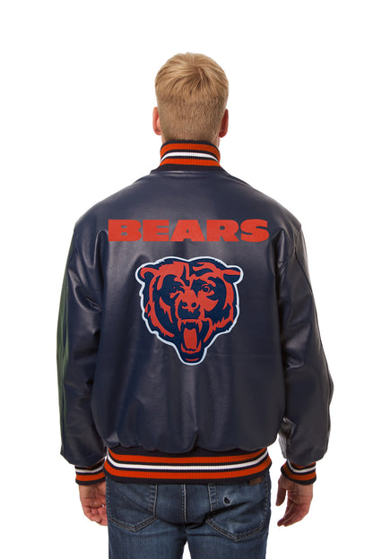 Chicago Bears Full Leather Jacket