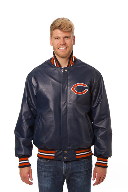 Chicago Bears Full Leather Jacket