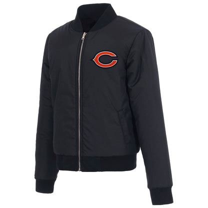 Chicago Bears Ladies Reversible Fleece Jacket