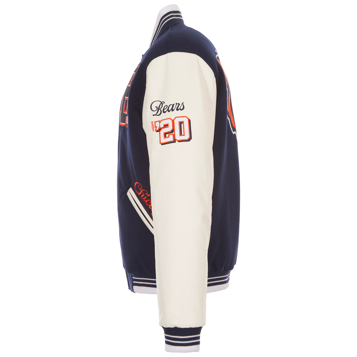 Chicago Bears Reversibile Varsity Fleece Jacket