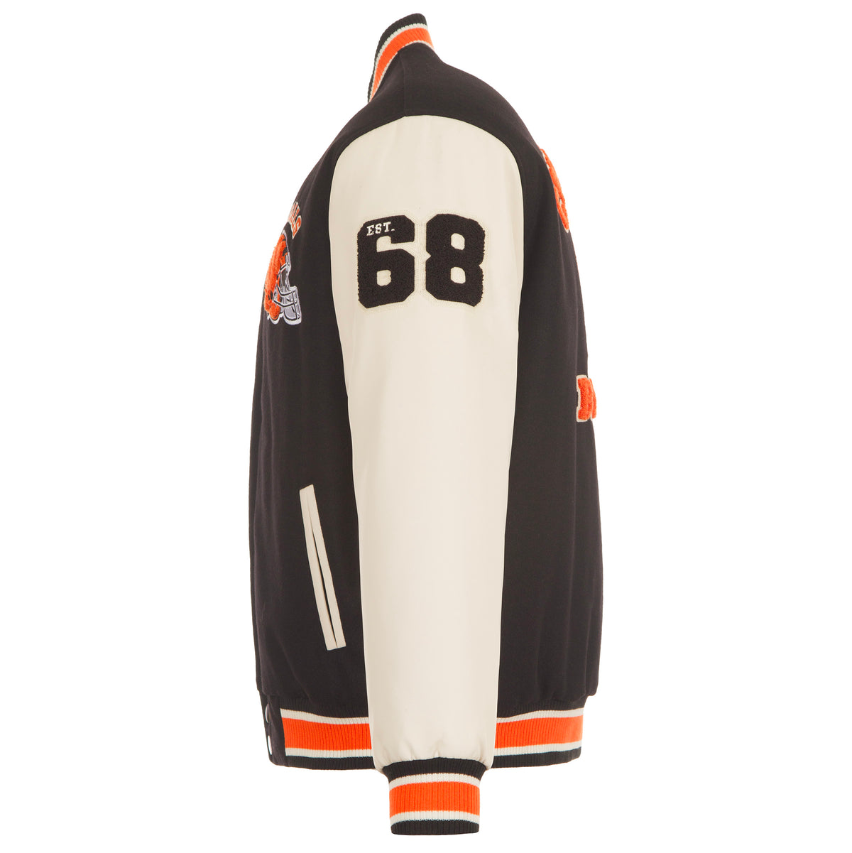 Cincinnati Bengals Reversible Wool Varsity Jacket