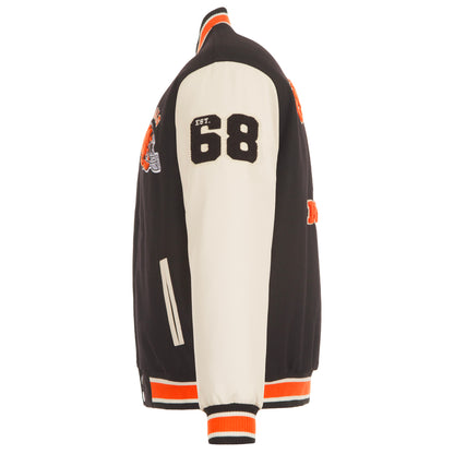 Cincinnati Bengals Reversible Wool Varsity Jacket