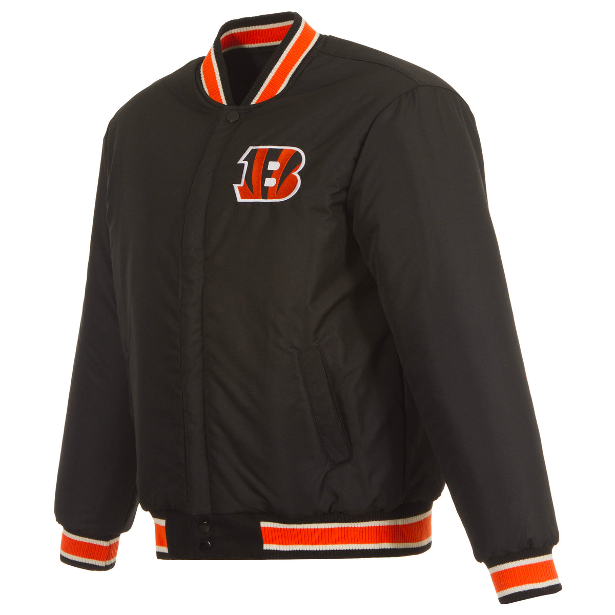 Cincinnati Bengals Reversible Wool Varsity Jacket