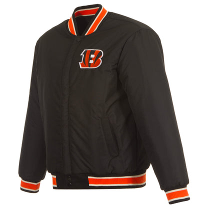 Cincinnati Bengals Reversible Wool Varsity Jacket