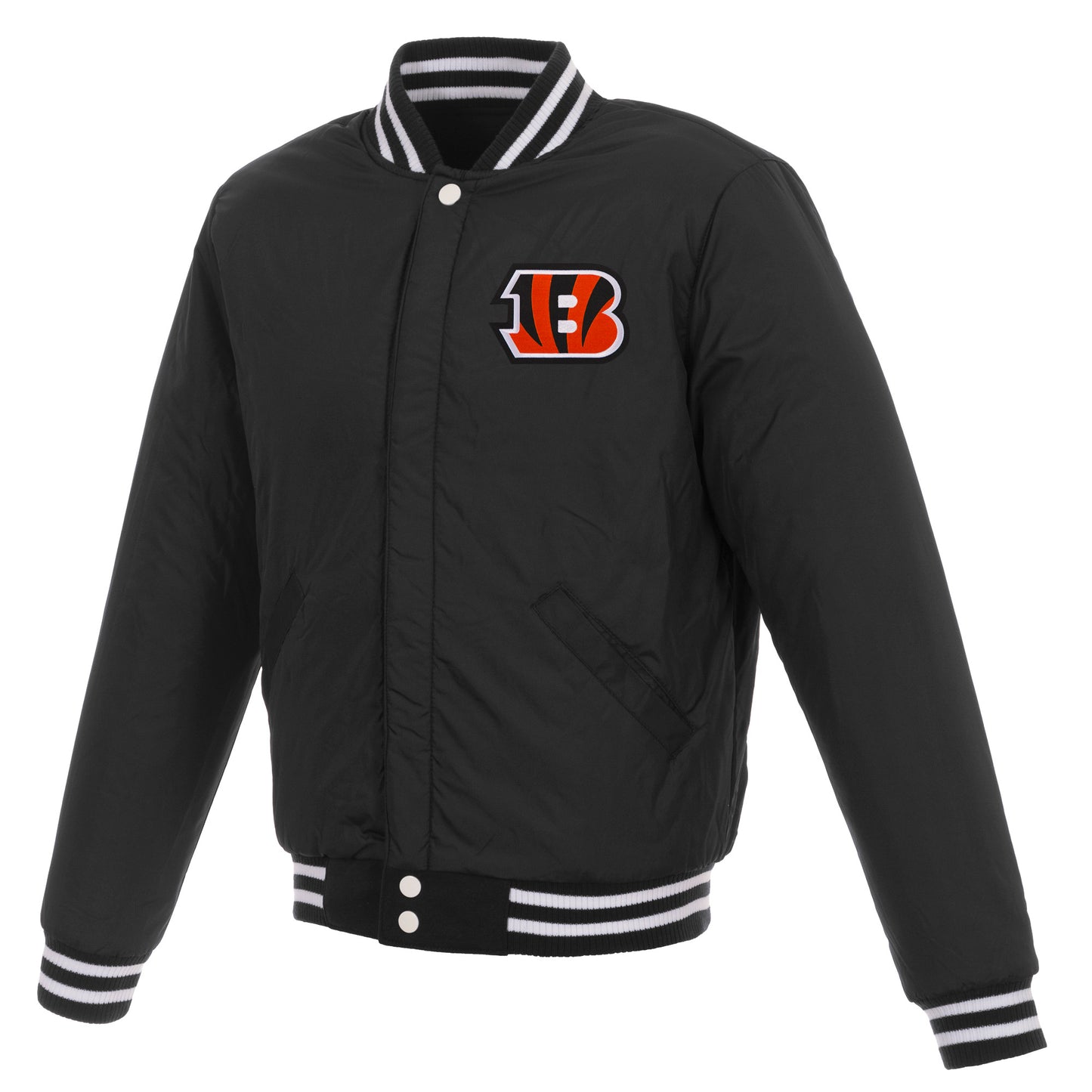 Cincinnati Bengals Reversible Varsity Jacket