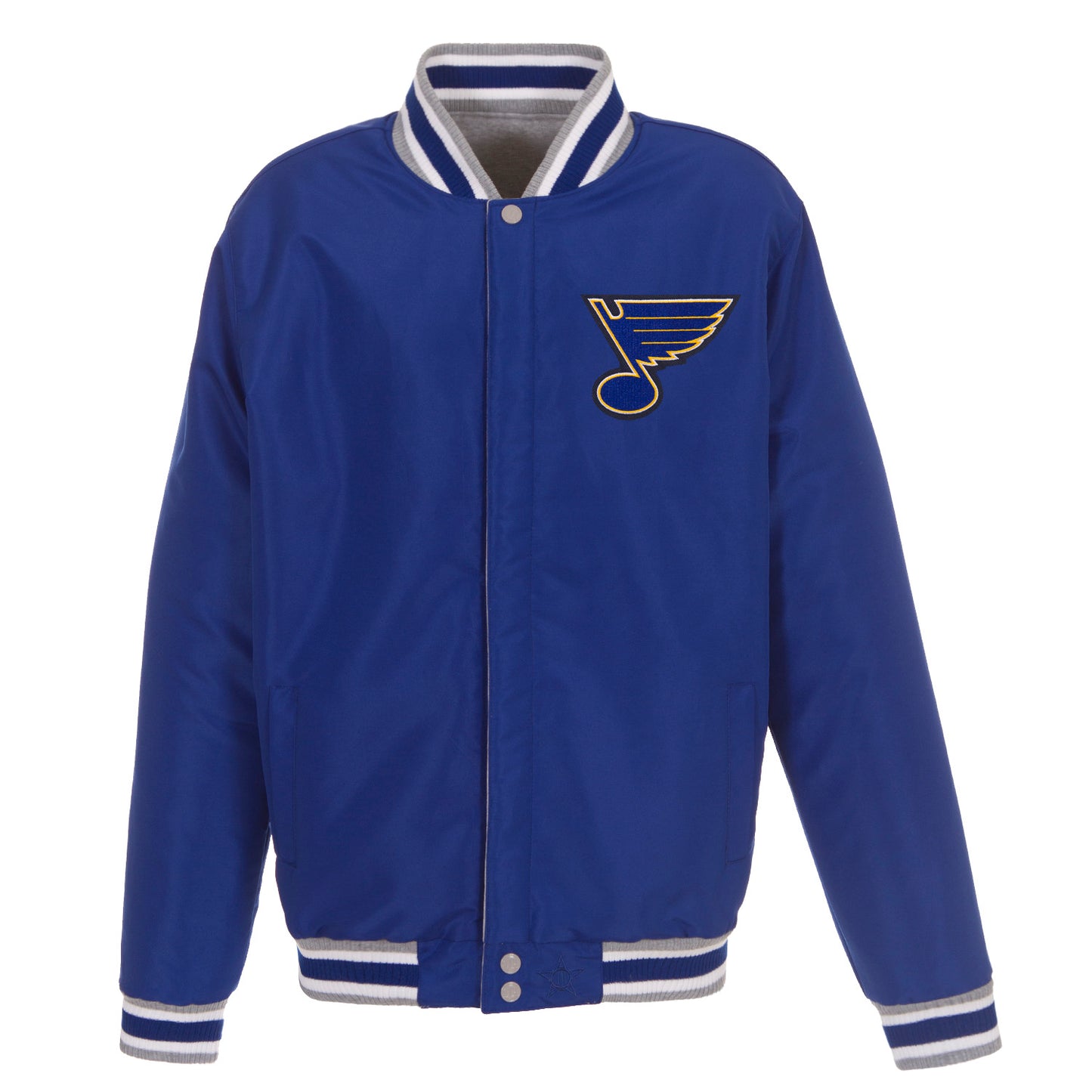 St. Louis Blues Reversible Two-Tone Fleece Jacket