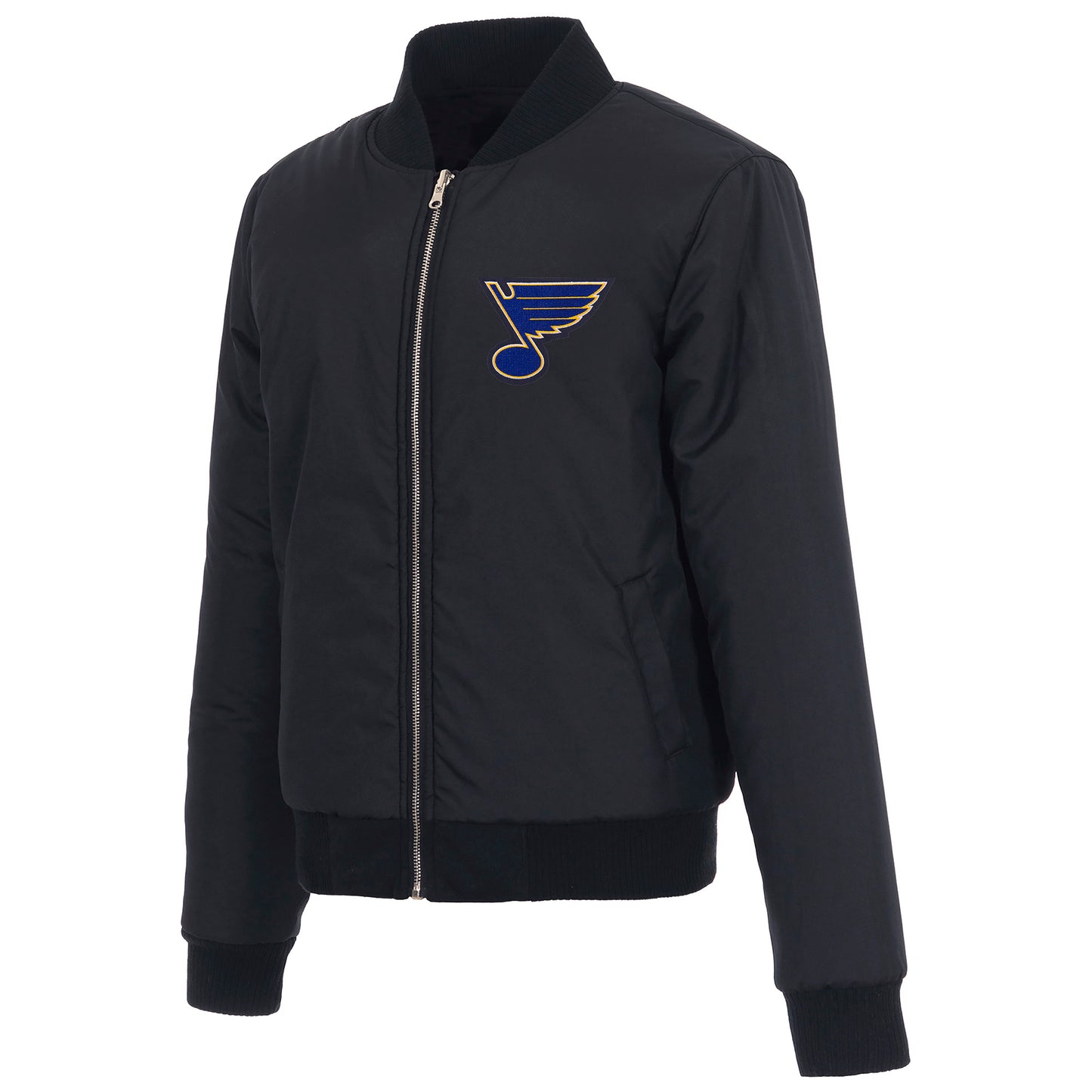 St. Louis Blues Ladies Reversible Fleece Jacket