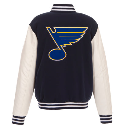 St. Louis Blues Reversible Varsity Jacket