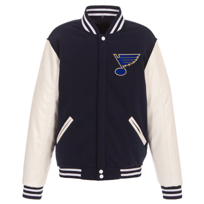 St. Louis Blues Reversible Varsity Jacket