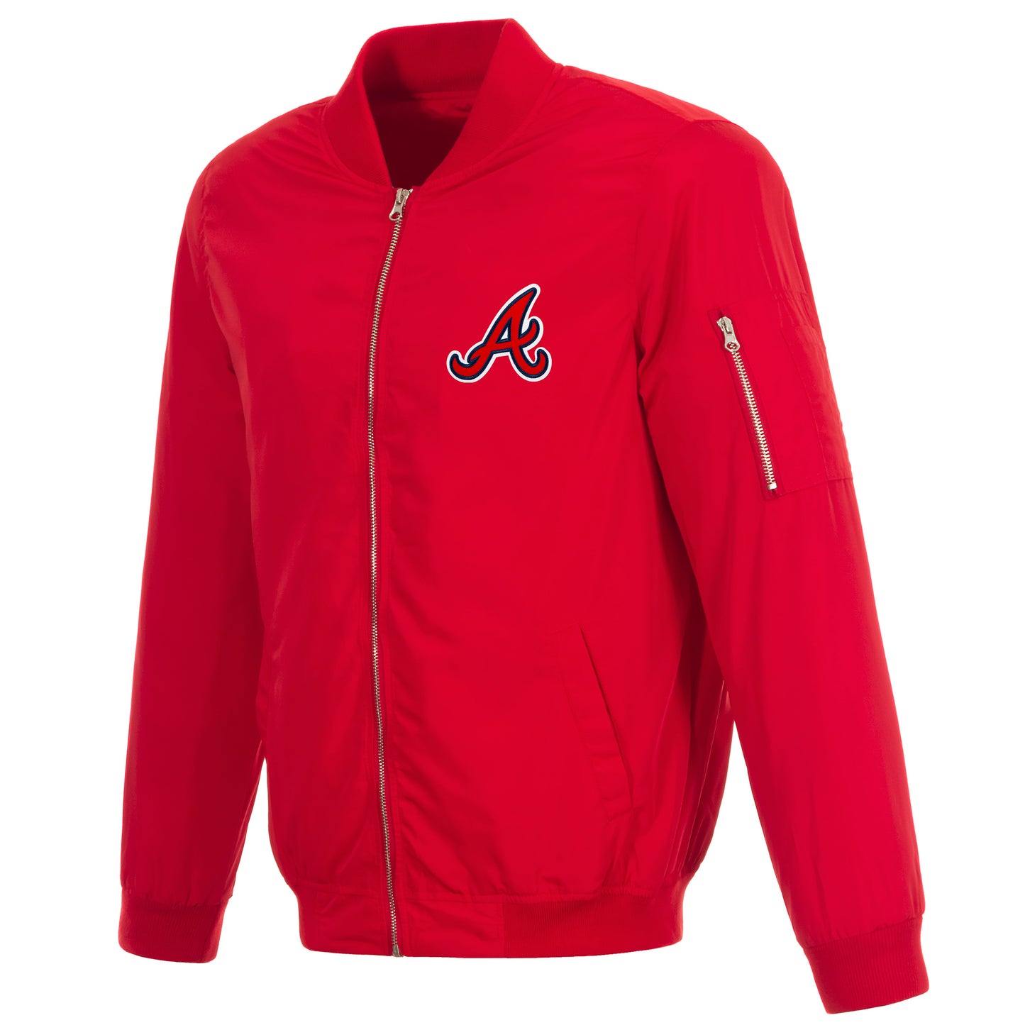 Atlanta Braves Nylon Bomber Jacket