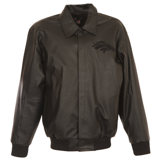 Denver Broncos All Leather Jacket