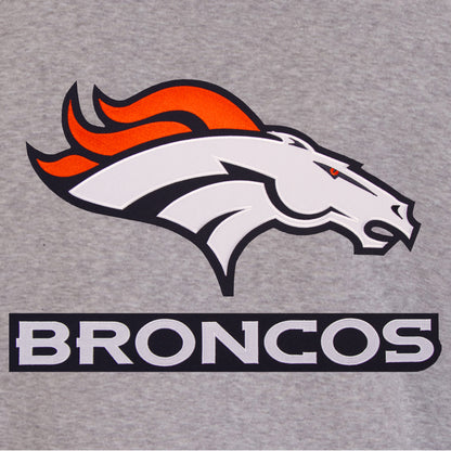 Denver Broncos Two-Tone Reversible Fleece Jacket