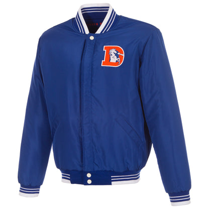 Denver Broncos Reversible Varsity Jacket